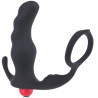 Generique Cockring et plug vibrant Knight 10 x 3.5cm